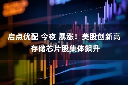 启点优配 今夜 暴涨！美股创新高 存储芯片股集体飙升